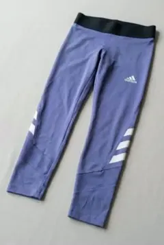adidas トレーニングタイツ パープル