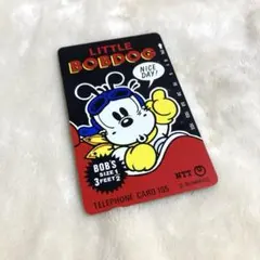 使用済⬛︎ little Bobdog リトルボブドッグ　テレホンカード平成レトロ