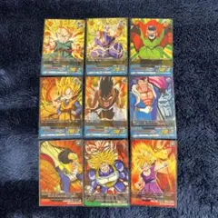 ドラゴンボールZ データカードダス 金レア 9枚セット