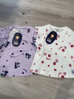 新品　buddy Lee 半袖　Tシャツ　80サイズ　２枚セット　ブルーベリーのサムネイル