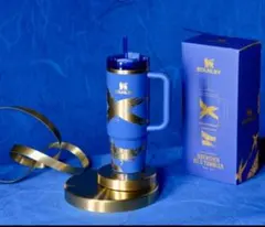 STANLEY QUENCHER H2.0 TUMBLER 青/金0.88
