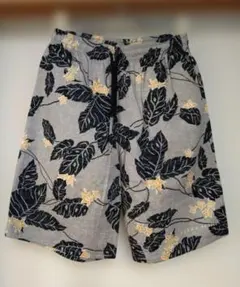 ♦月末セール¥1200↘❤メンズスイムパンツ　ボタニカル柄　　Lサイズ 未使用