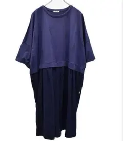 【新品】ドラッグストアーズfu-aiドッキングワンピース FREE SIZE