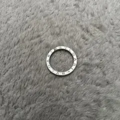BVLGARI シルバー ロゴキーリング