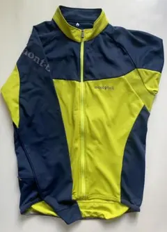 mont-bell サイクルジャージ Lサイズ ネイビー×イエローのサムネイル