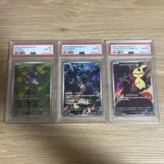 PSA10 マメバッタ Nのゼクロム ロケット団の 따라큐 AR 3枚
