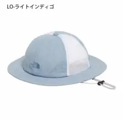 ノースフェイス　キッズデニムメッシュハット