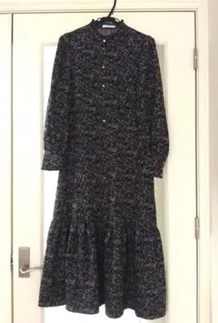 OPAQUE.CLIP 小花柄 ロングワンピース