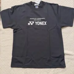 【新品】YONEX ベリークールメッシュTシャツ　Lサイズ　チャコール
