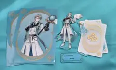 ろふまお　甲斐田晴　トランプモチーフ　アクリルスタンド クリアファイル