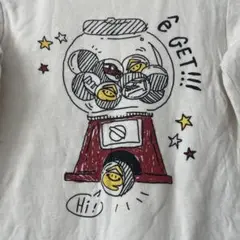 SLAPSLIP カットソー　長袖　ガチャガチャ柄 110サイズ