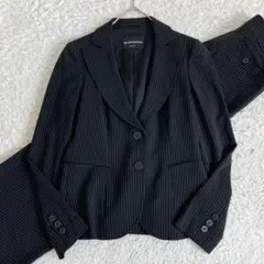 エンポリオアルマーニ パンツスーツ セットアップ レディース 黒 サイズ44 エンポリオアルマーニ パンツスーツ セットアップ レディース 黒