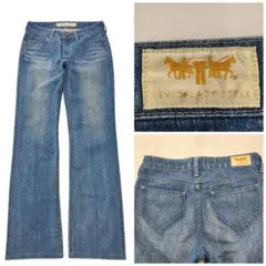 2273 Levi's LADY STYLE フレアデニム ハートステッチ 29