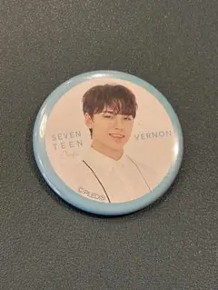 SEVENTEEN バーノン　缶バッチ　cafe