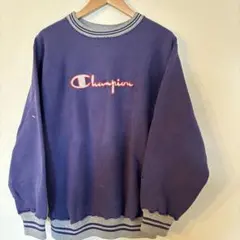 古着 90s Champion チャンピオン リバースウィーブ ロゴ刺繍 XL