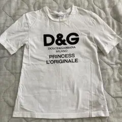 D&G プリントロゴ Tシャツ ホワイト　キッズのサムネイル