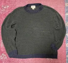 Eddie Bauer ワッフルニット セーター XL vintage 菅田将暉 - メルカリ