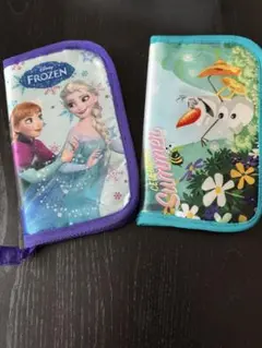 【未使用】アナと雪の女王 & オラフ キャラクターマルチケース