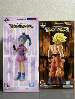 ドラゴンボール一番くじ ブルマ 孫悟空 下位賞コンプリートセット