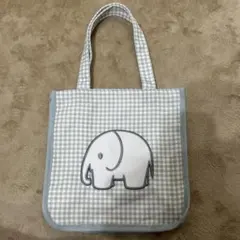 k*i様 タイトーくじ ミッフィーB賞 刺繍入りトートバッグ　ゾウ