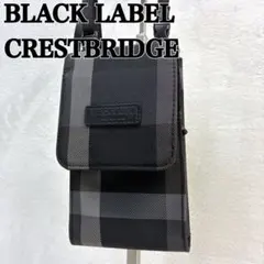 美品　ブラックレーベルクレストブリッジ　スマホショルダーバッグ　ミニショルダー