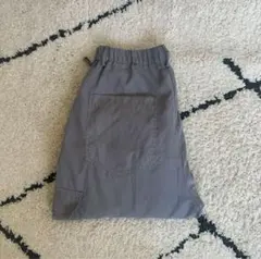 Heather タックワイドカーゴパンツ グレー