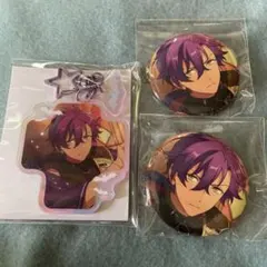 あんスタ イベコレ缶バッチ アクキー 乙狩アドニス