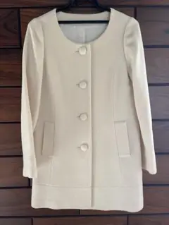 N+ N'atour plus クリーム色 コート サイズ38 (M)