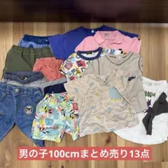 【週末お値下げ中】キッズ服まとめ売り計12点 夏服 男の子100cm