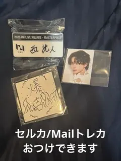 2025 INI LIVE XQUARE 西光人 バッジ フォトカードセット