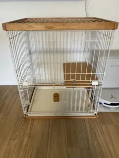 木製フレーム キャットケージ 猫用ケージのサムネイル