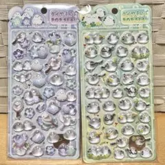 即購入OK！3D ダイヤモンドPOPシール 2枚セット