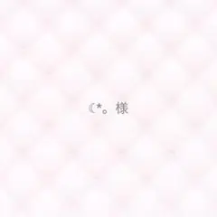 ☾*。様専用ページ