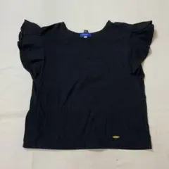 ブルーレーベルクレストブリッジ 半袖カットソー トップス リボン ネイビー 38