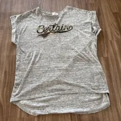 GLORY Certain ロゴ 半袖Tシャツ グレー 3Lのサムネイル
