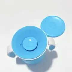 【美品】マンチキン munchkin ハンドル付きミラクルカップ ブルー