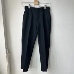yori セレモニーピンタックパンツ ネイビー 36 - メルカリ