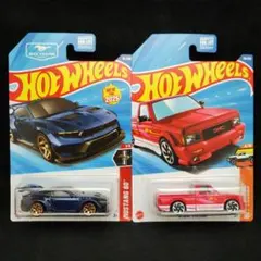 ホットウィール USカード 未入荷 マスタング GTD GMC サイクロン 2台