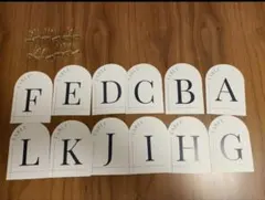 テーブルナンバー　結婚式　ウエディング　パールおまけ付き