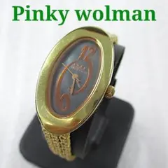Pinky Wolman ピンキーウォルマン オーバル 腕時計 ゴールド 可動品のサムネイル