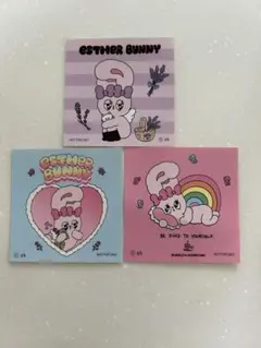 Esther Bunny ステッカー 3枚セット
