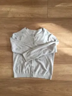 UNIQLOグレー カーディガン 140サイズ