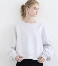 coca ヘビーウェイト裏起毛ビンテージ加工無地スウェット