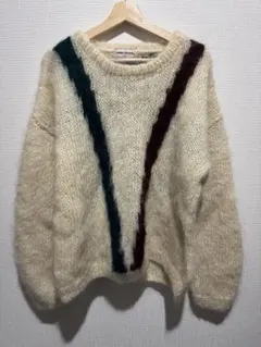 メゾンマルジェラ 17aw フリンジ レプリカ チャンキー ニット セーター