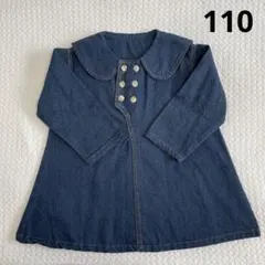 682.denim sailor one-piece【L】