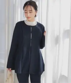 ネイビー セットアップ パンツ　プチLサイズ