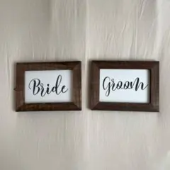 結婚式 受付 プレート