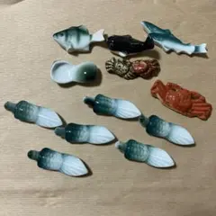 陶器製 海の仲間　箸置き12個セット