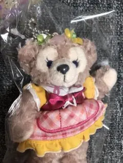 新品TDS限定 2015 シェリーメイ ぬいぐるみバッチ イースターぬいば お花