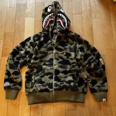 APE BOA SHARK FULL ZIP UP HOODIE size M